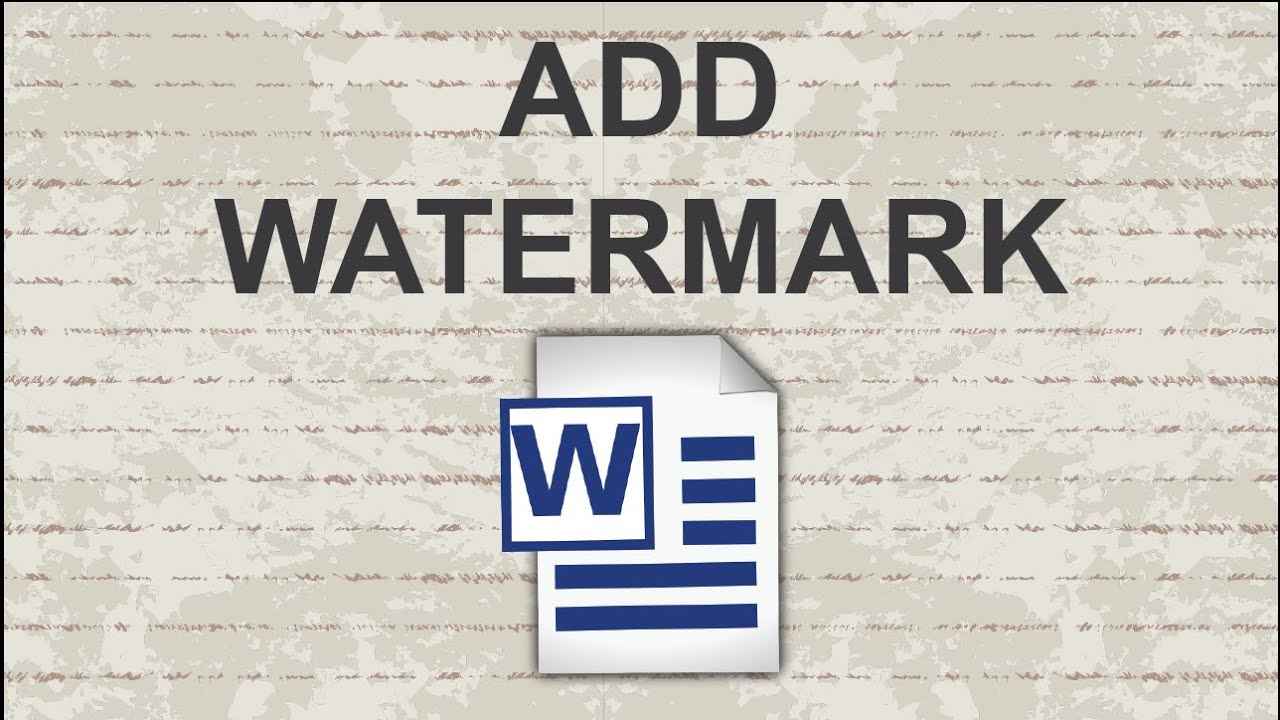 Cara Mudah Membuat Watermark di Word