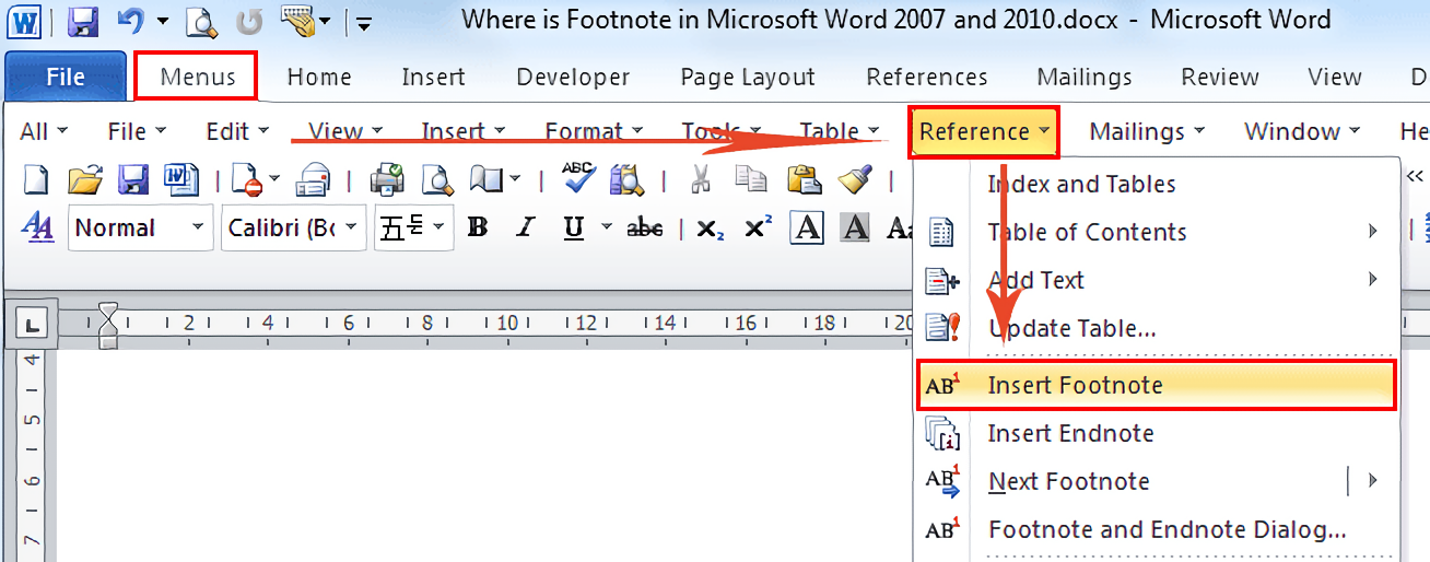 Ini Cara Membuat Footnote di Word