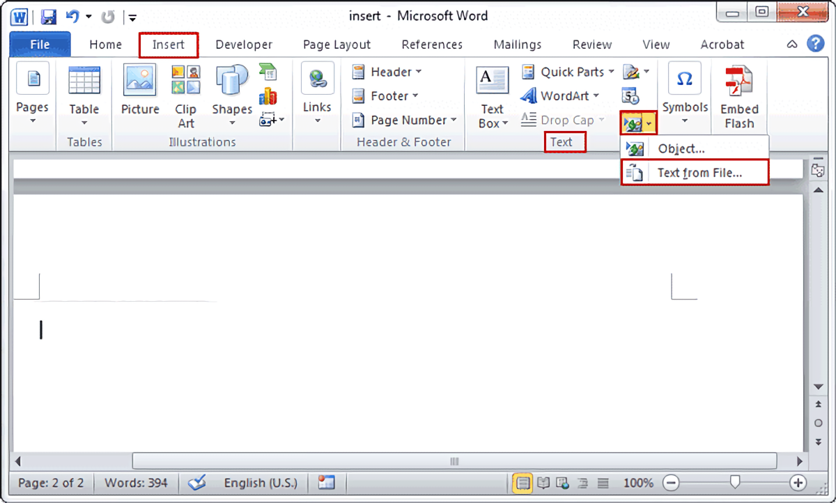 Cara Menggabungkan File Word