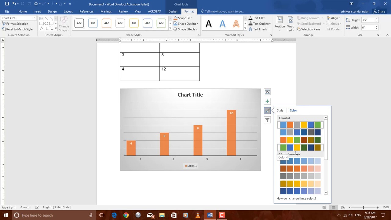 Cara Membuat Grafik di Word