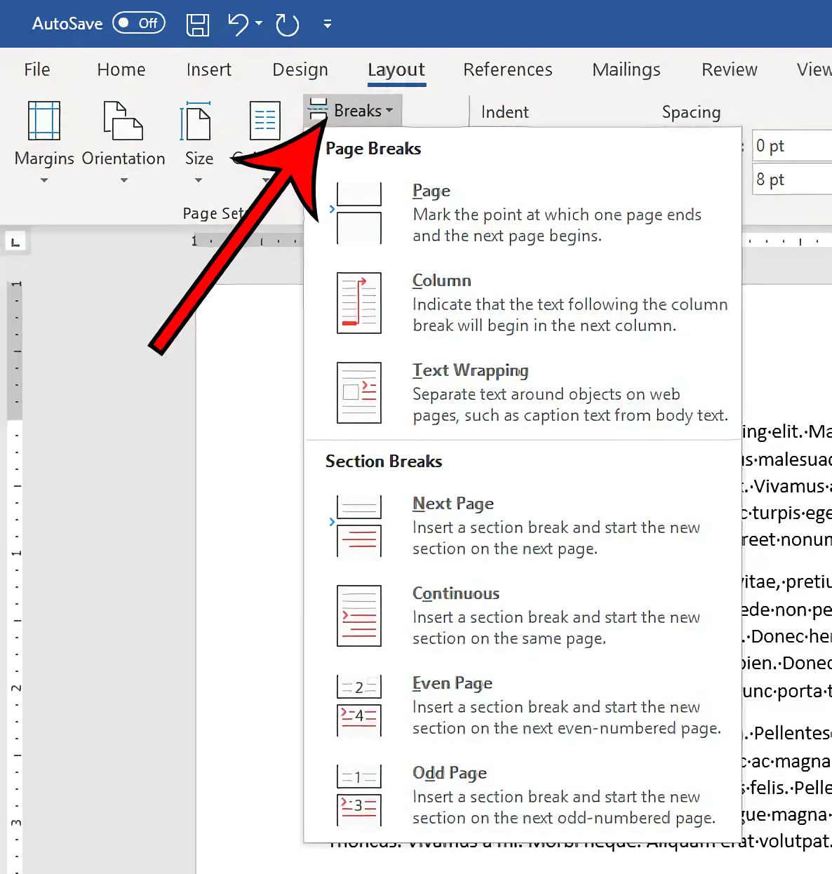 How To Get Rid Of A Page Break In Word