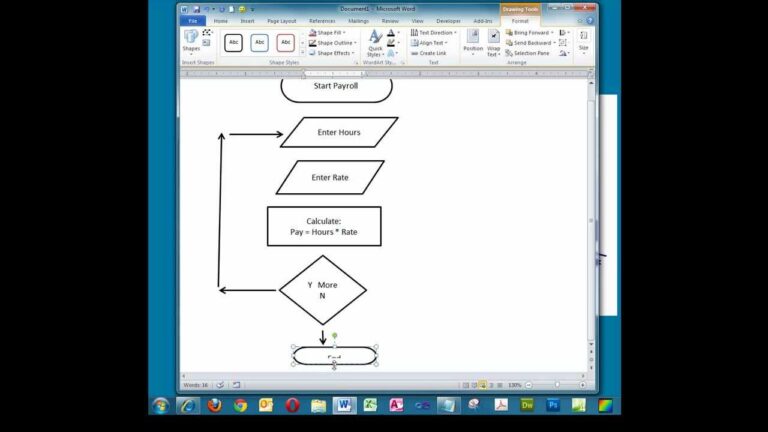 Cara Membuat Flowchart Di Word Tidak Susah Kok Hot Sex Picture 8854