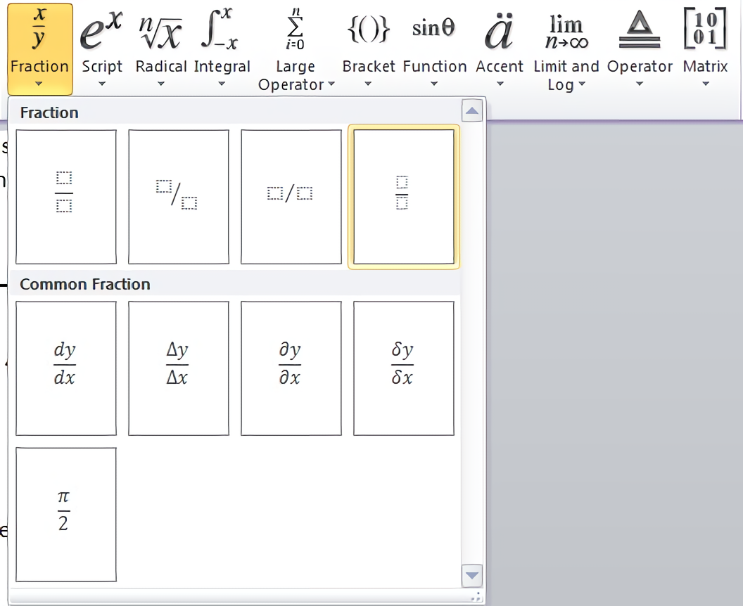 Cara Membuat Rumus di Word