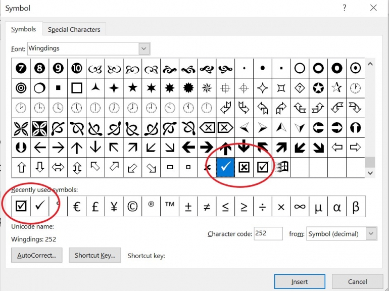 Cara Membuat Ceklis di Word