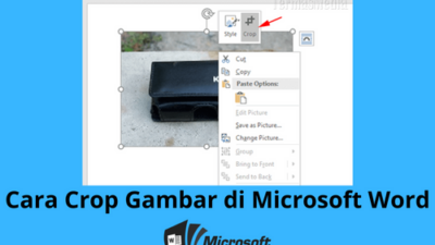 Cara Crop Gambar di Microsoft Word