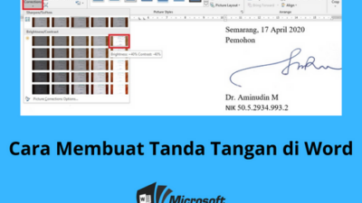 4 Cara Membuat Tanda Tangan di Word, Mudah Banget!