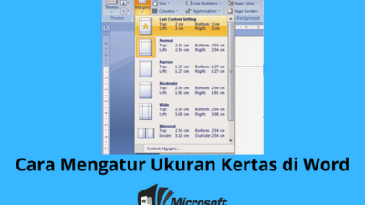 Cara Mengatur Ukuran Kertas di Word