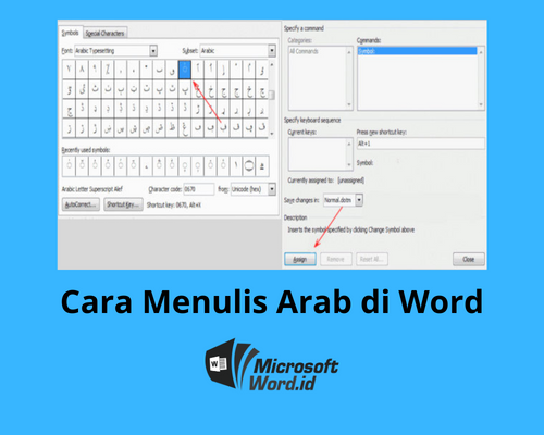 Cara Menulis Arab di Word