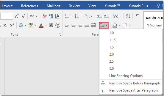 Klik pilihan Remove Space After Paragraph sehingga seluruh tulisan tersebut tidak akan menghabiskan terlalu banyak ruang.